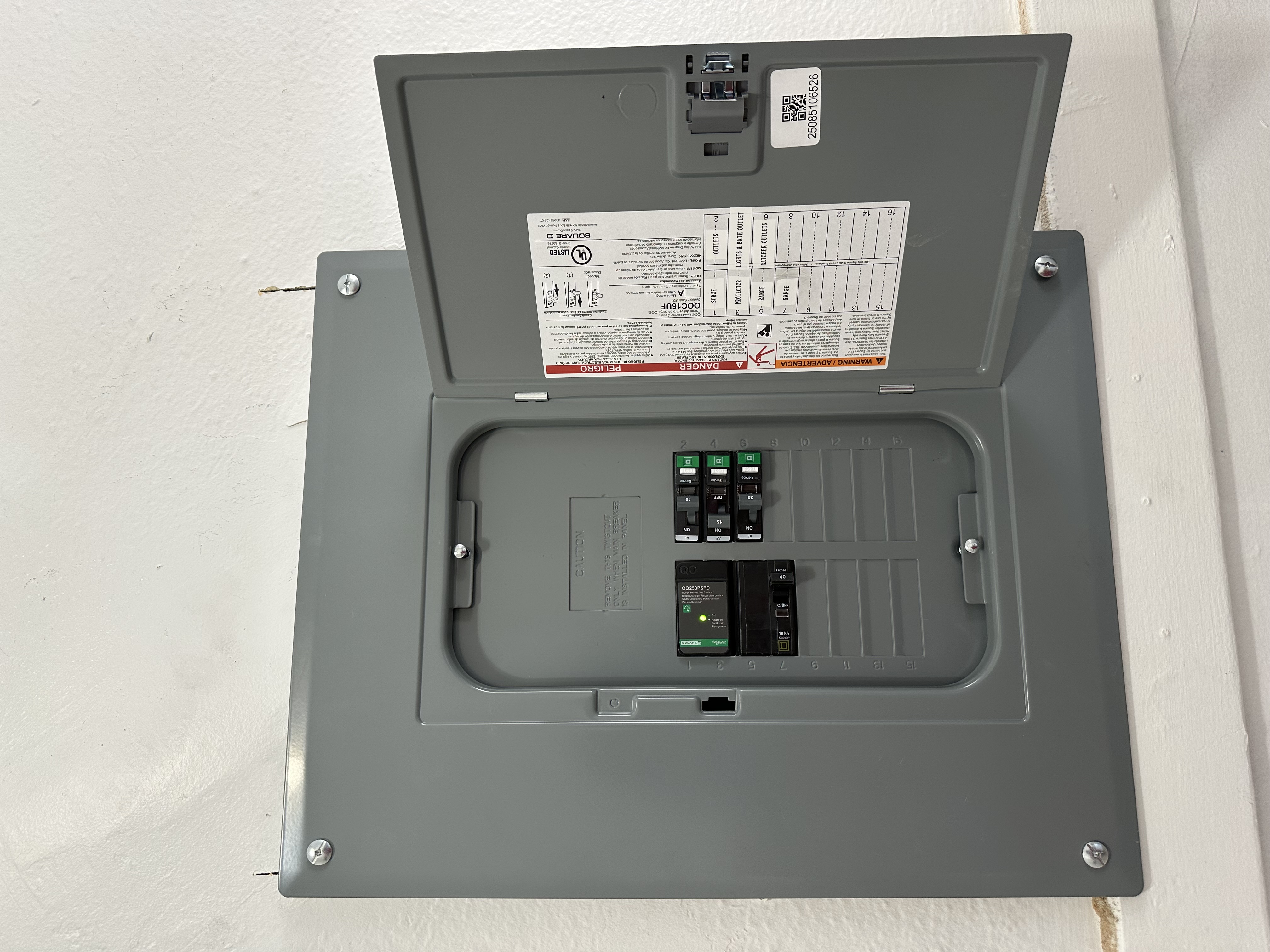 Clean Subpanel Installation