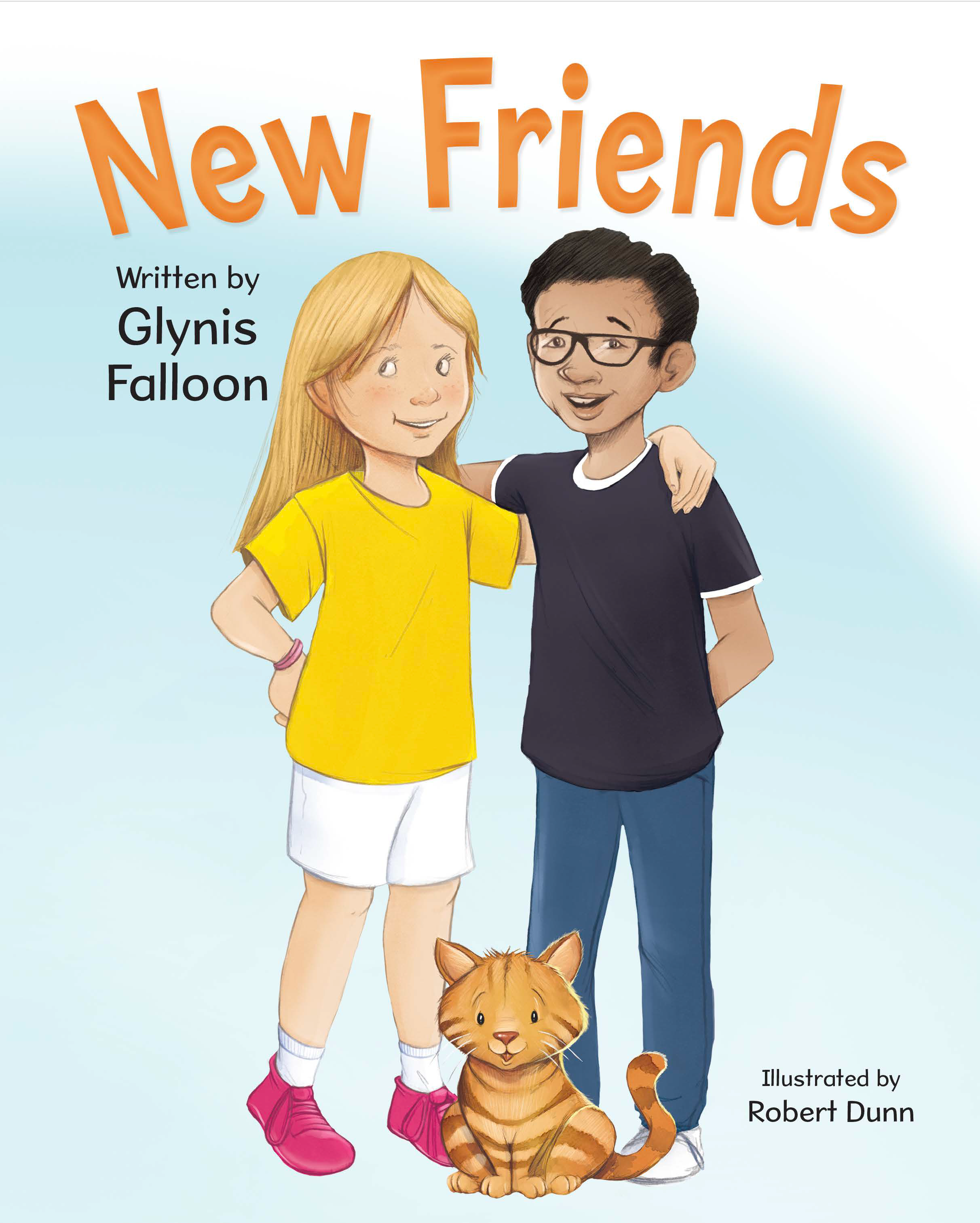 New Friends Children's Book Cover by Glynis Falloon