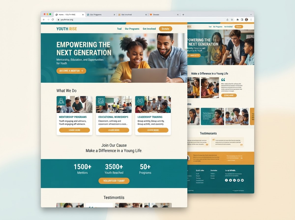 Youth Development Landing
