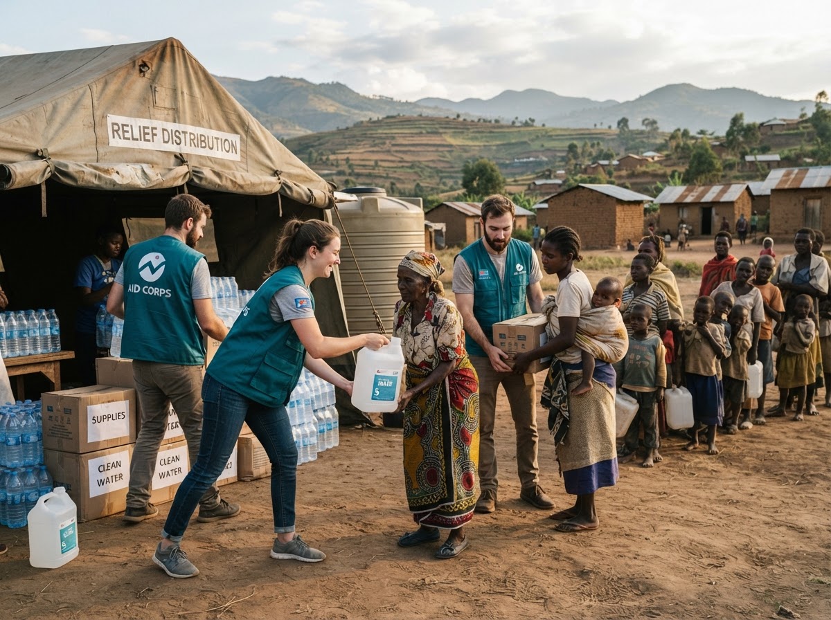 Clean water & community support