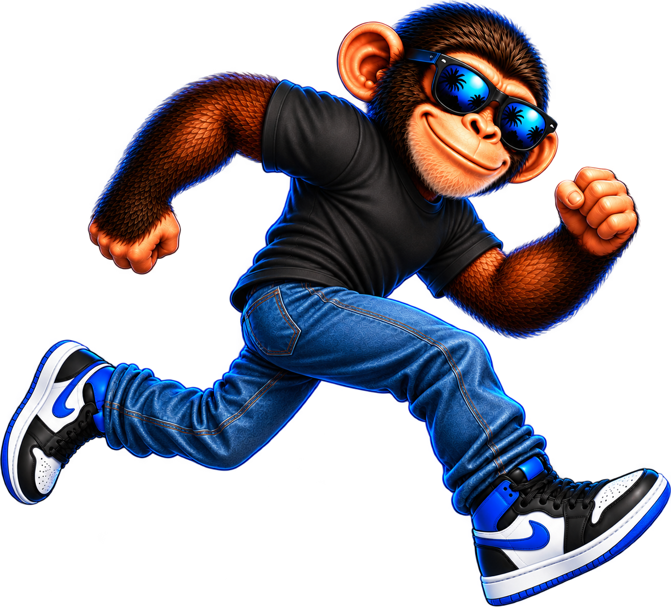 JKO Systems mascot on the move — see how the simple 4-step system works.