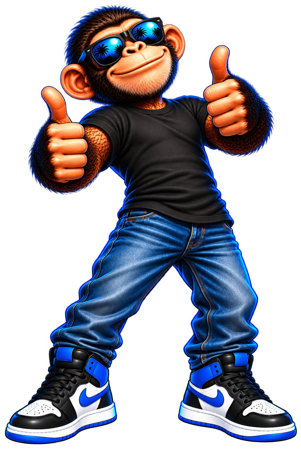 JKO Systems mascot giving two thumbs up — strong reputation and happy customers.
