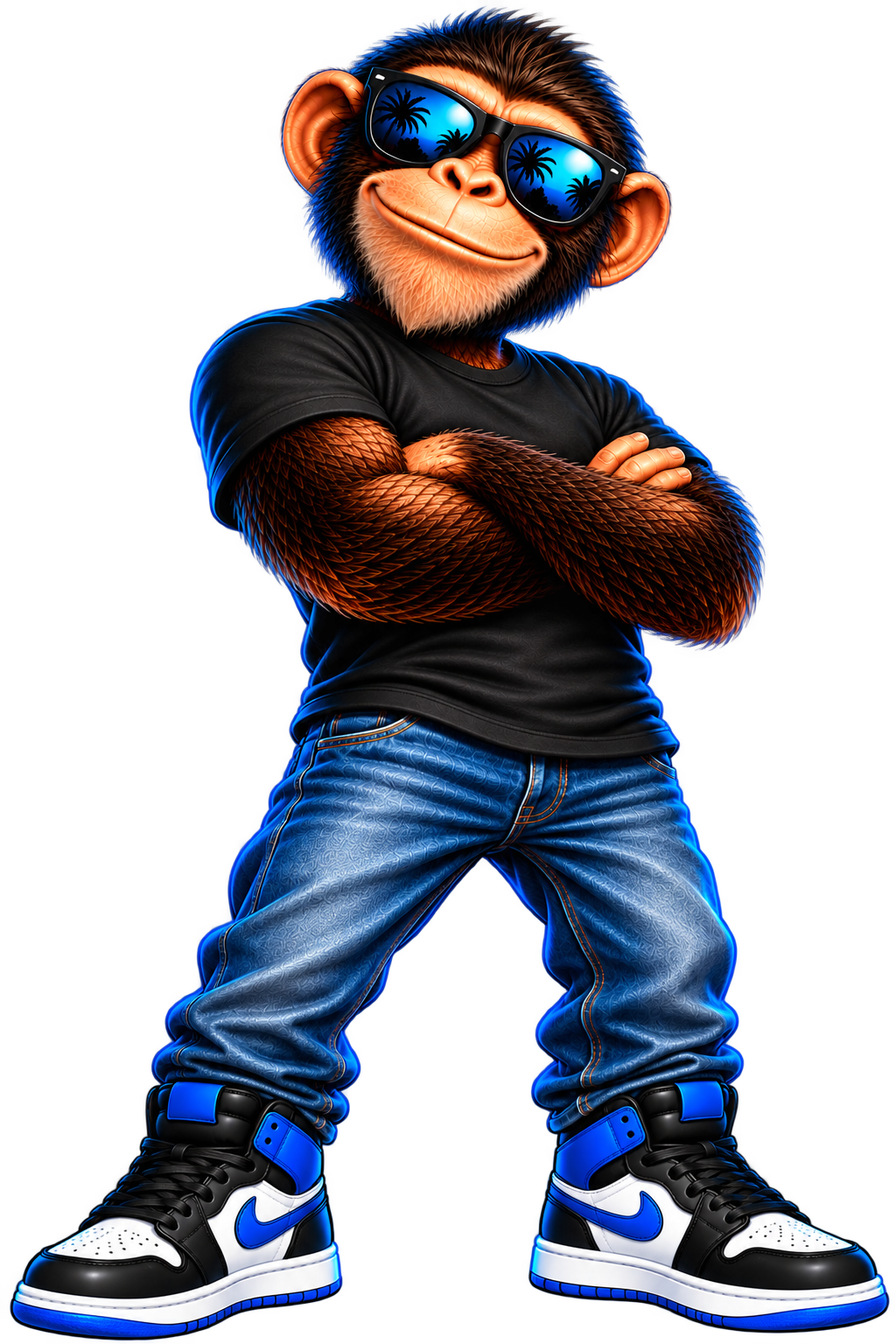 JKO Systems mascot standing confident with arms crossed — confident, proven growth system
