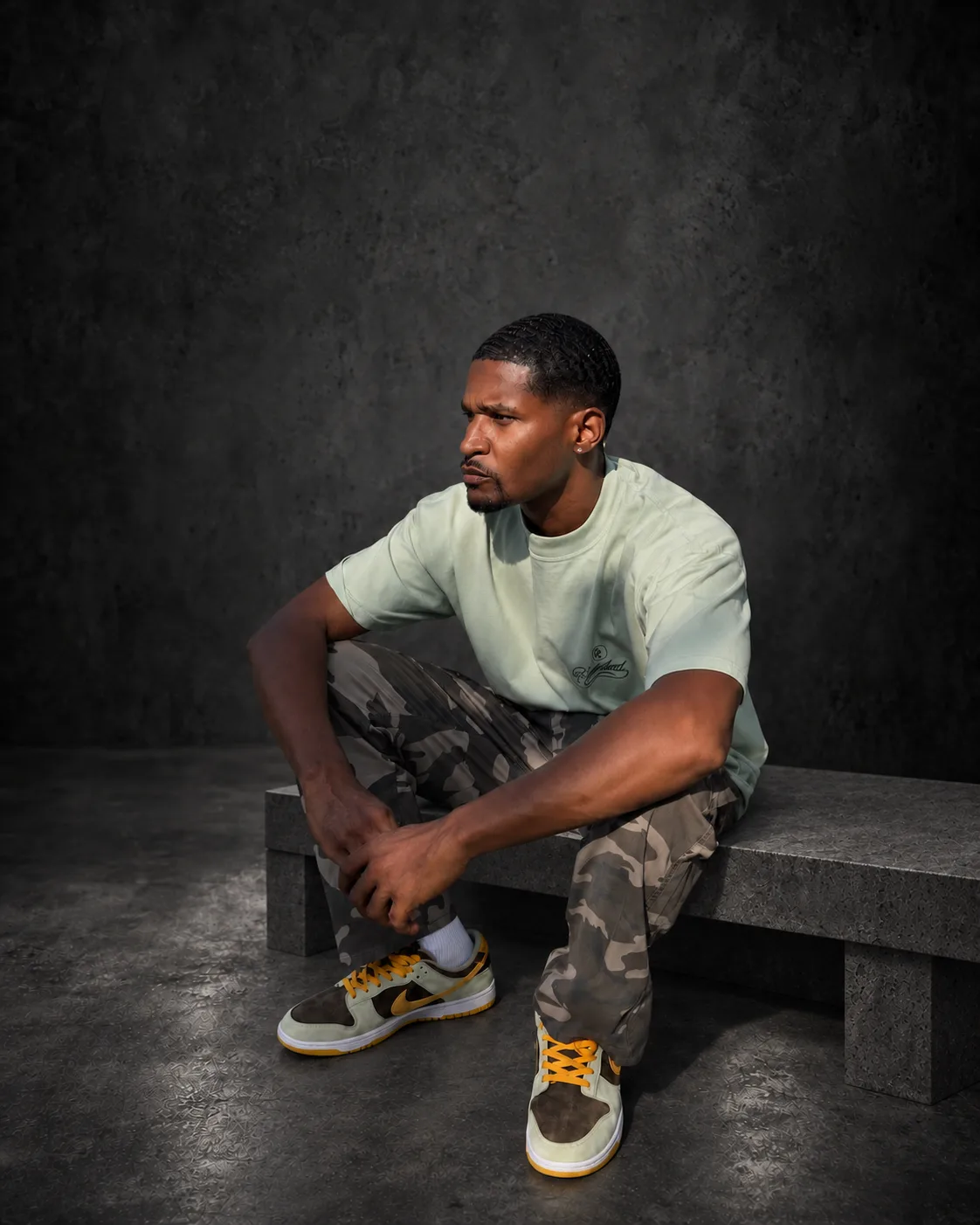 Mic Pye seated portrait