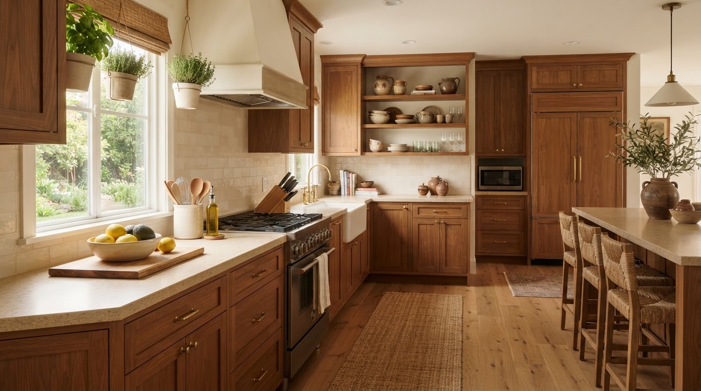 Clean residential kitchen at Fox Grace