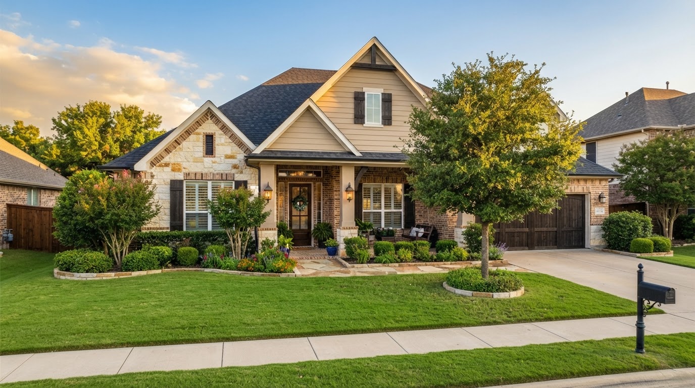 A welcoming Fox Homestead residence in Dallas / Fort Worth, TX