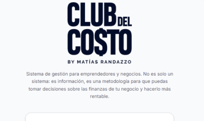 Tu cuenta, desde donde quieras - Club del Costo Acelerator