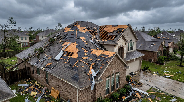 Severe storm damage restoration and emergency mitigation