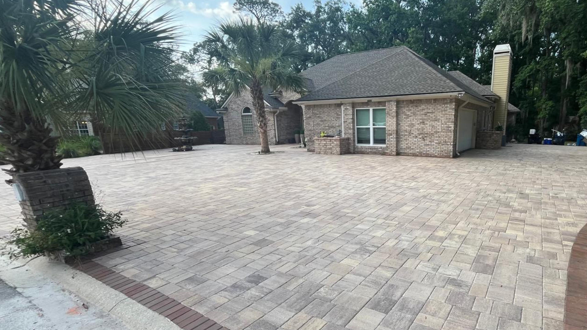 Custom Paver Driveway