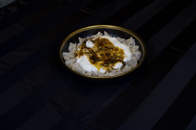 Kayseri Mantı Turkish Dumplings at Ziyafet Kebab