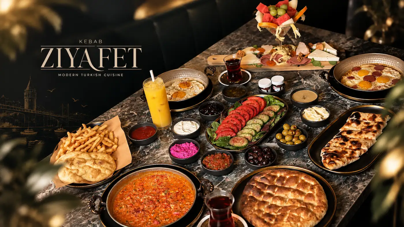 Ziyafet Turkish breakfast spread