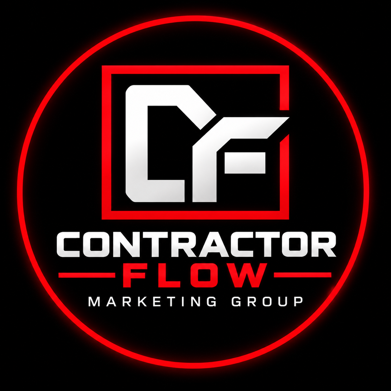 Contractor Flow Marketing Group Official Emblem