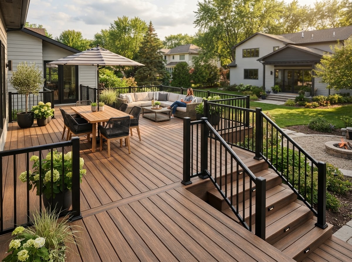 Composite and Trex deck builder near Bowie MD