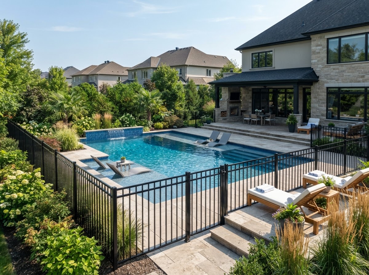 Pool fence installation in Bowie MD