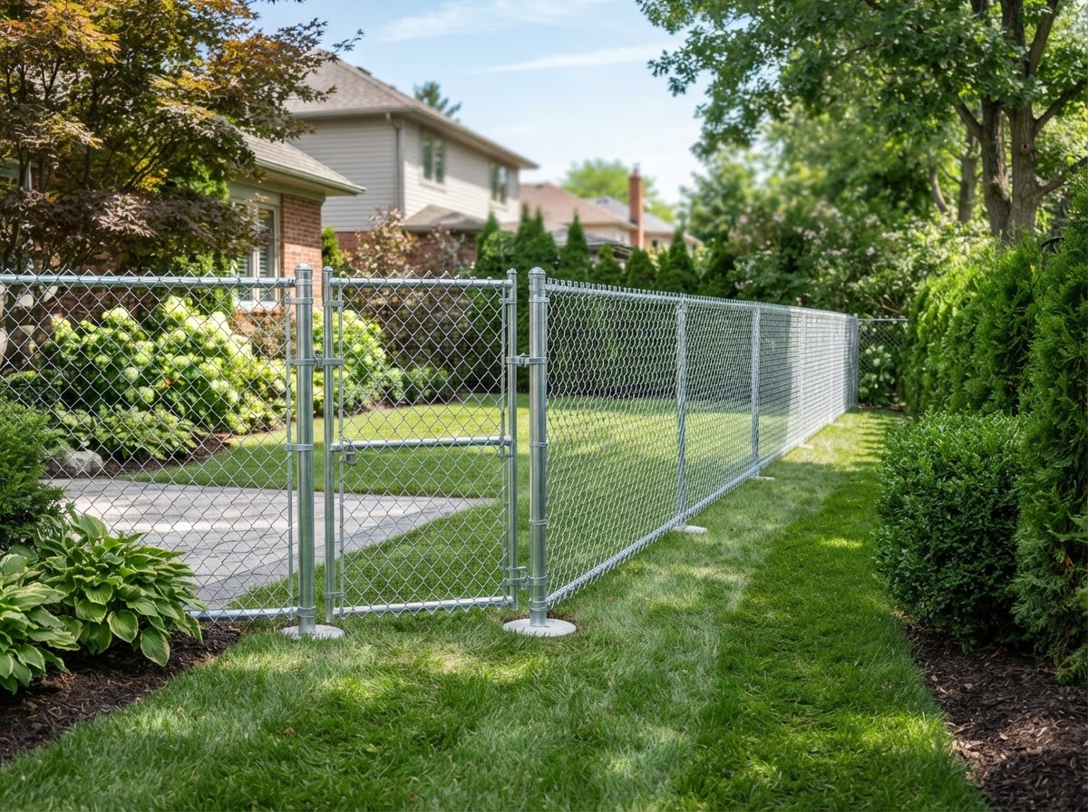 Chain link fence installation near Bowie MD