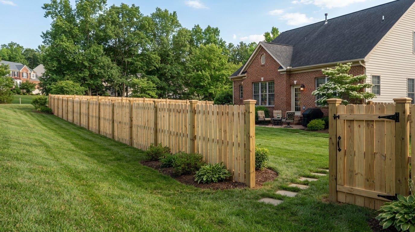 Professional residential fence installation in Bowie, MD