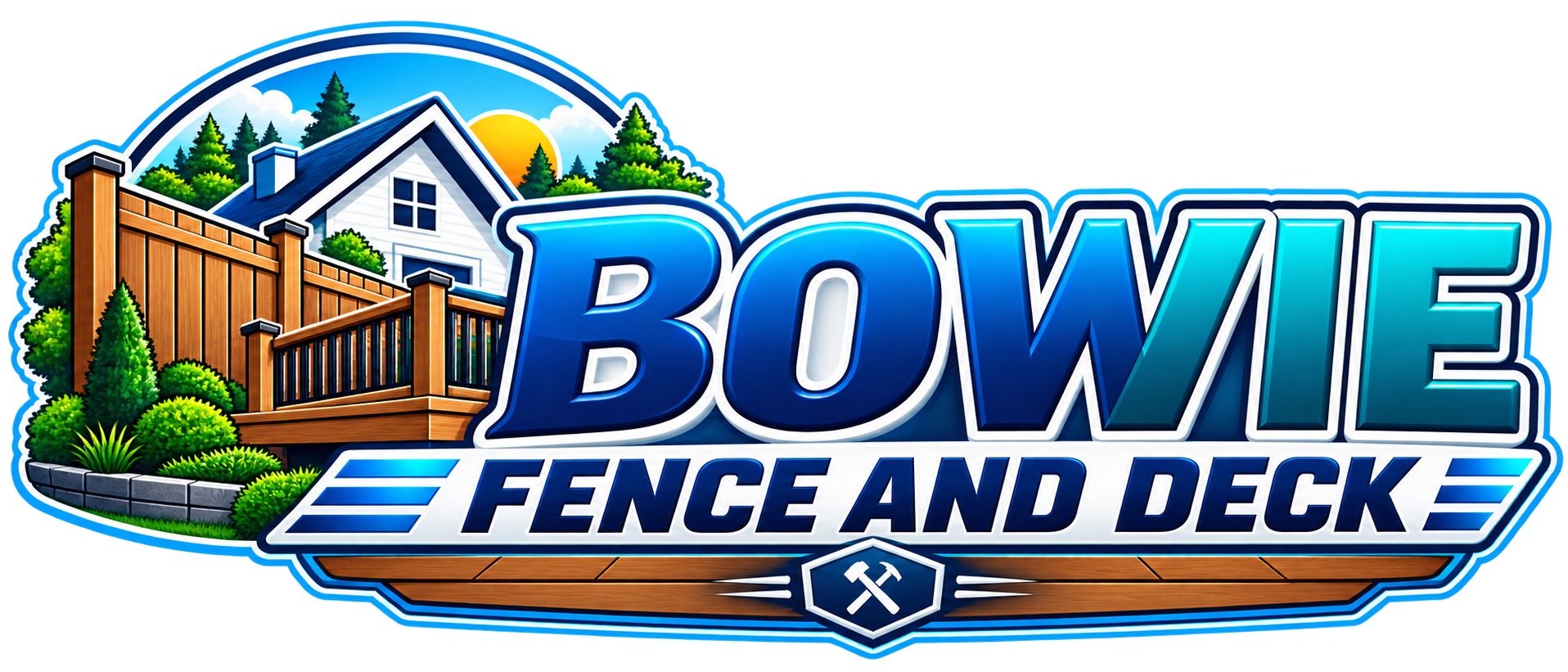 Bowie Fence and Deck logo