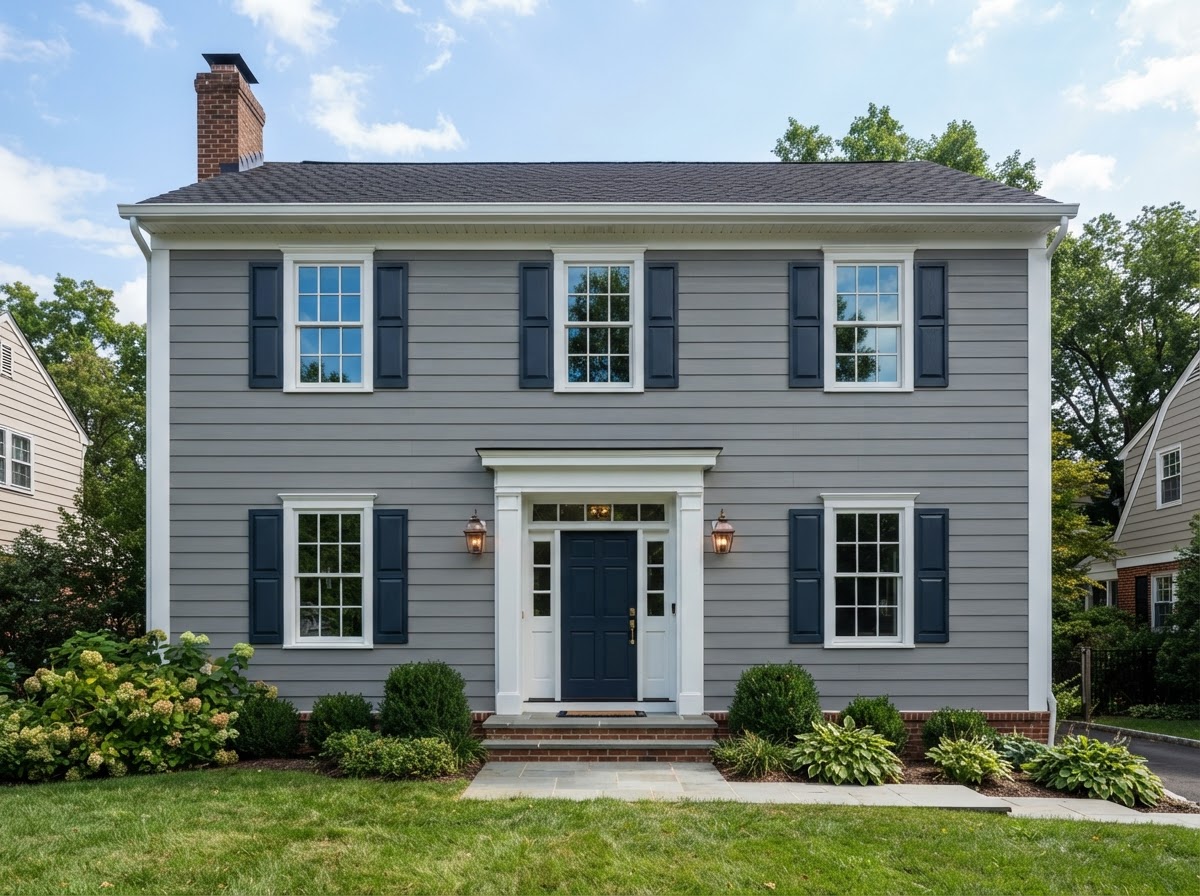 Fiber cement siding installation in Bowie, Maryland