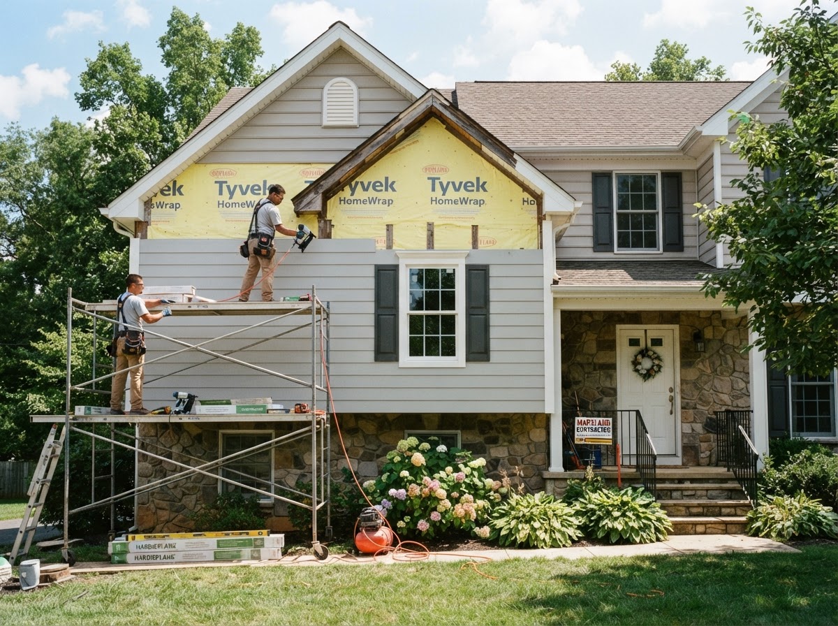 Home siding replacement near Bowie, MD