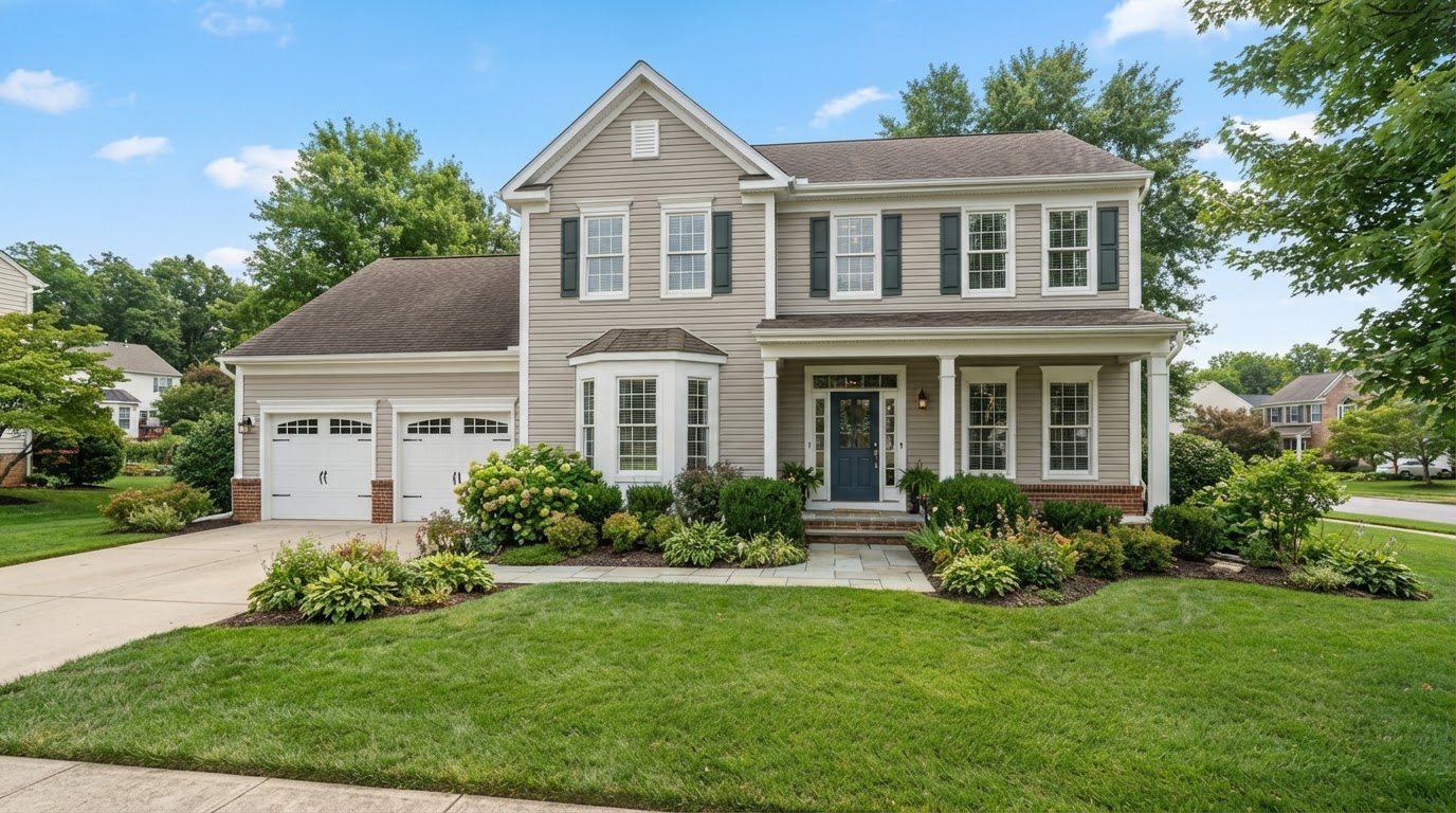 Vinyl siding installation in Bowie Maryland