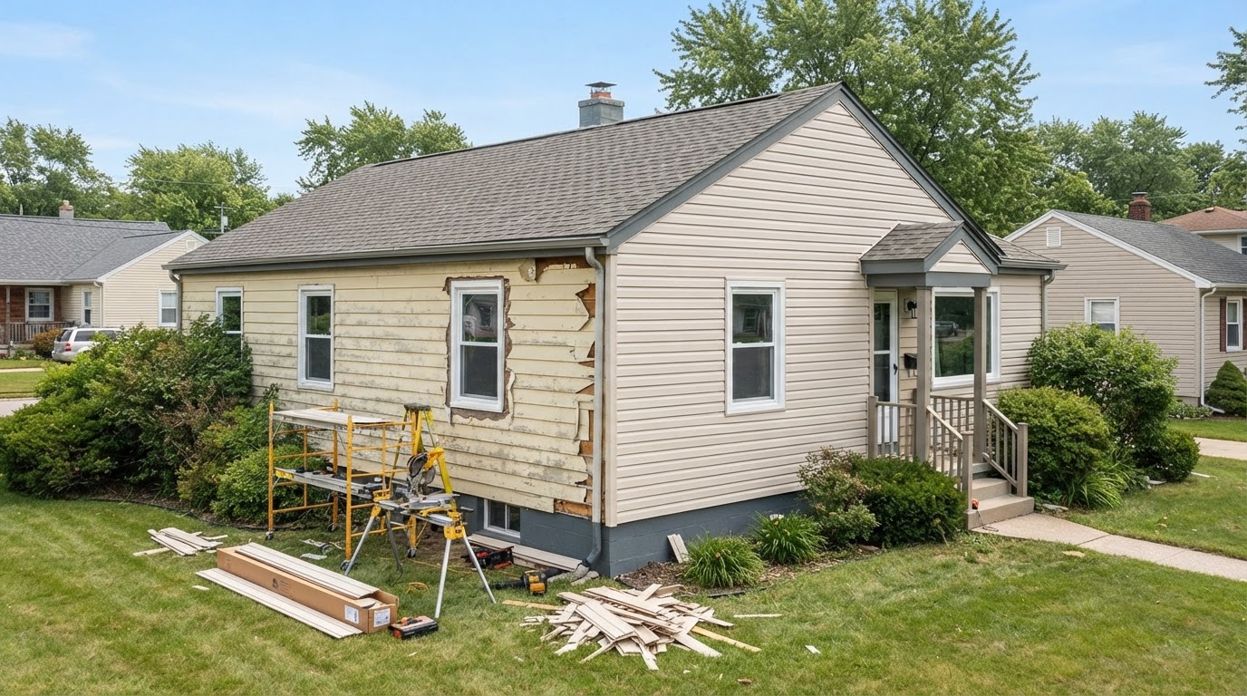 Siding replacement near Bowie Maryland