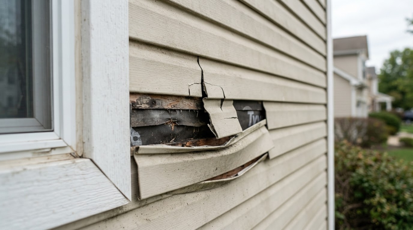 Siding repair and storm damage siding repair in Bowie