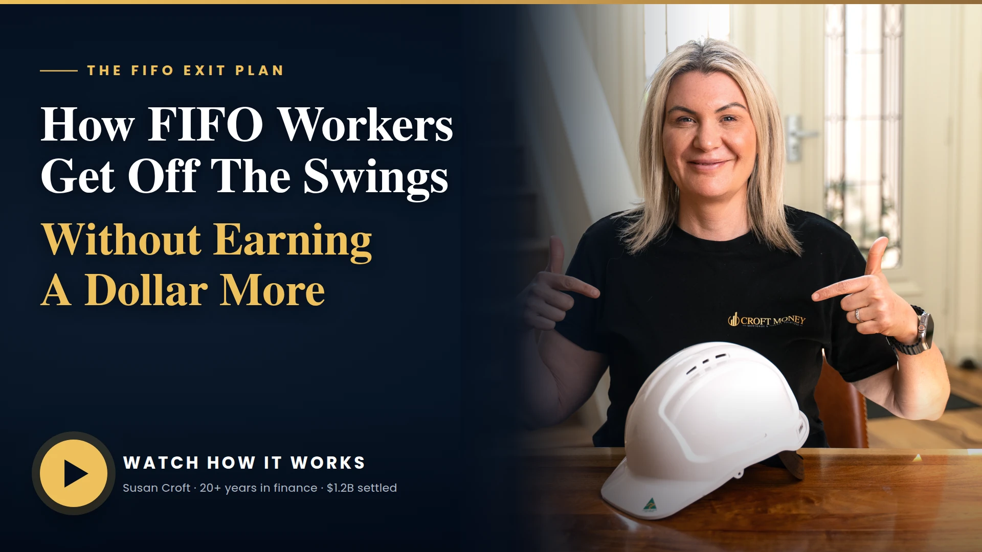 How FIFO Workers Get Off The Swings Without Earning A Dollar More — Susan Croft