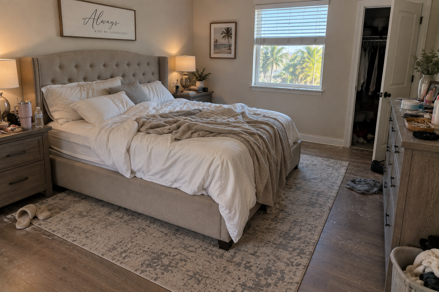 Residential Cleaning — Suburban Home — before