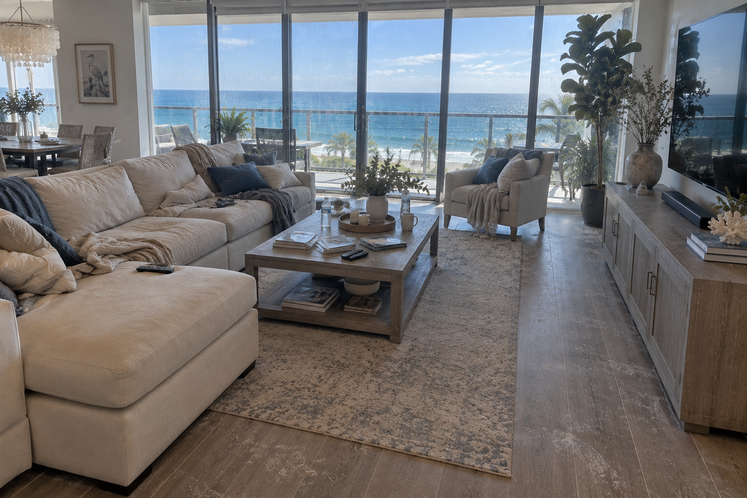 Recurring Service — Beachfront Condo — before