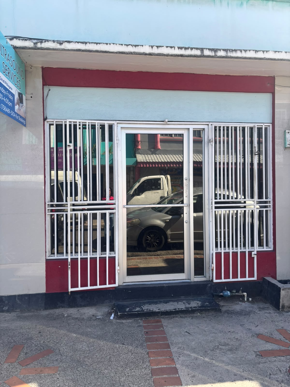 Precision Imaging clinic front entrance in Castries, Saint Lucia