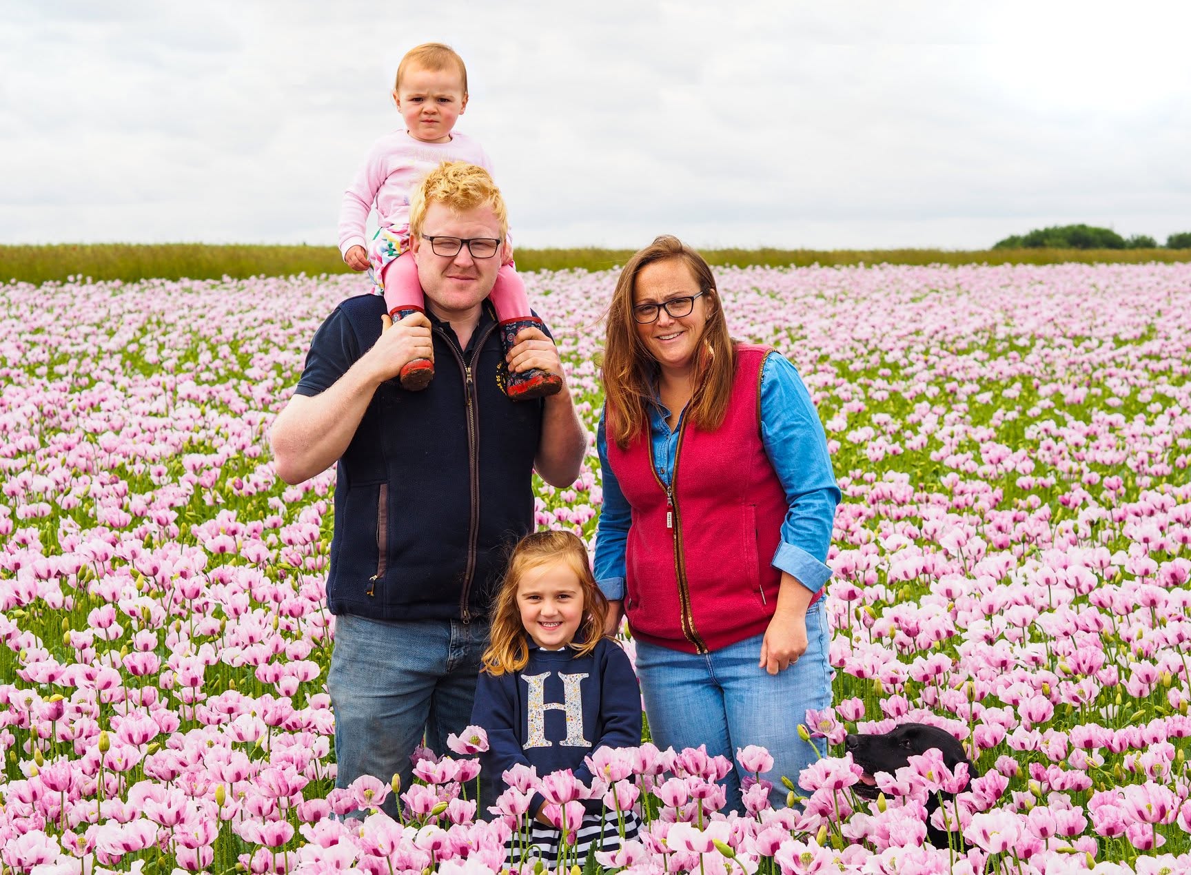 Hall & Burge Family in Winchester