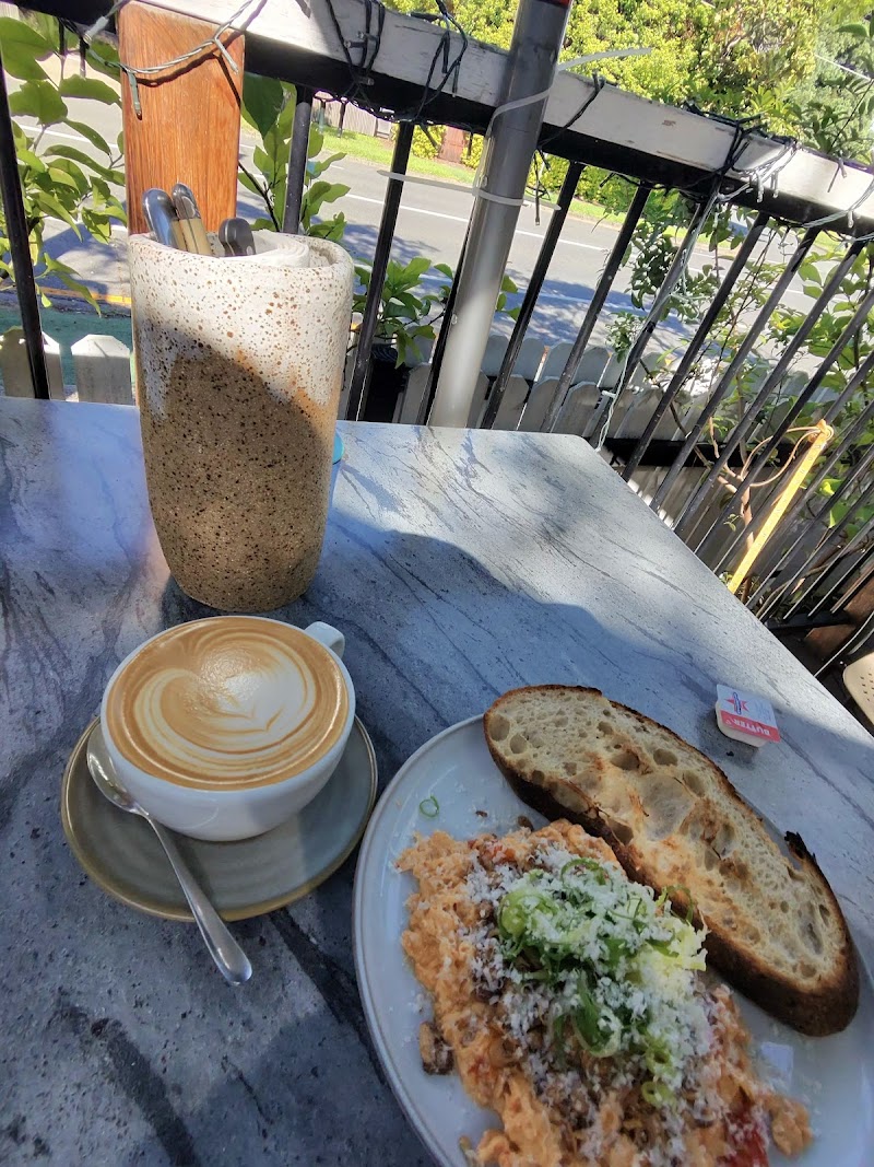 Inside the Graceville café