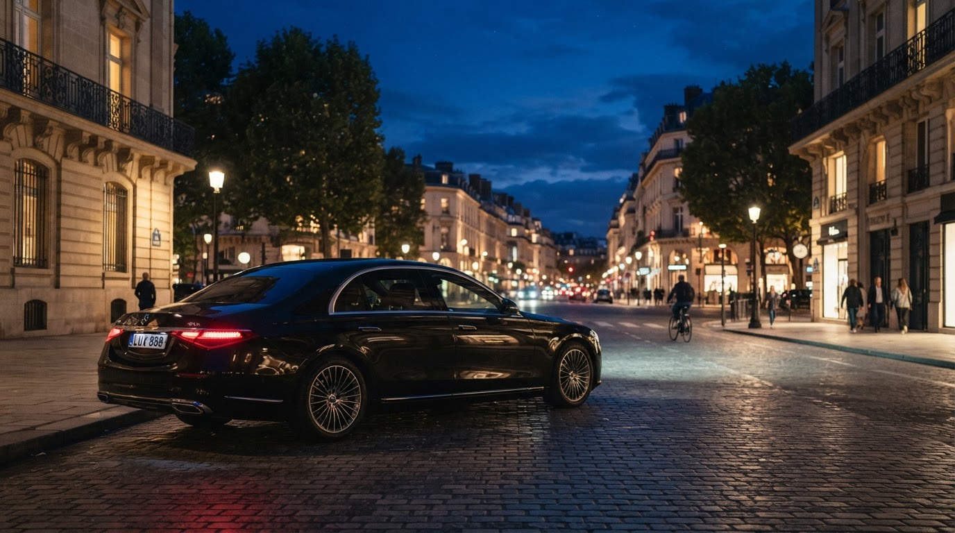 True Bearing executive vehicle arrival