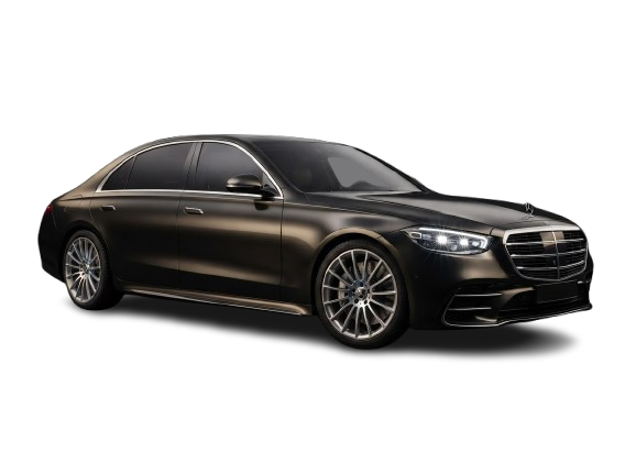 True Bearing executive luxury Mercedes sedan
