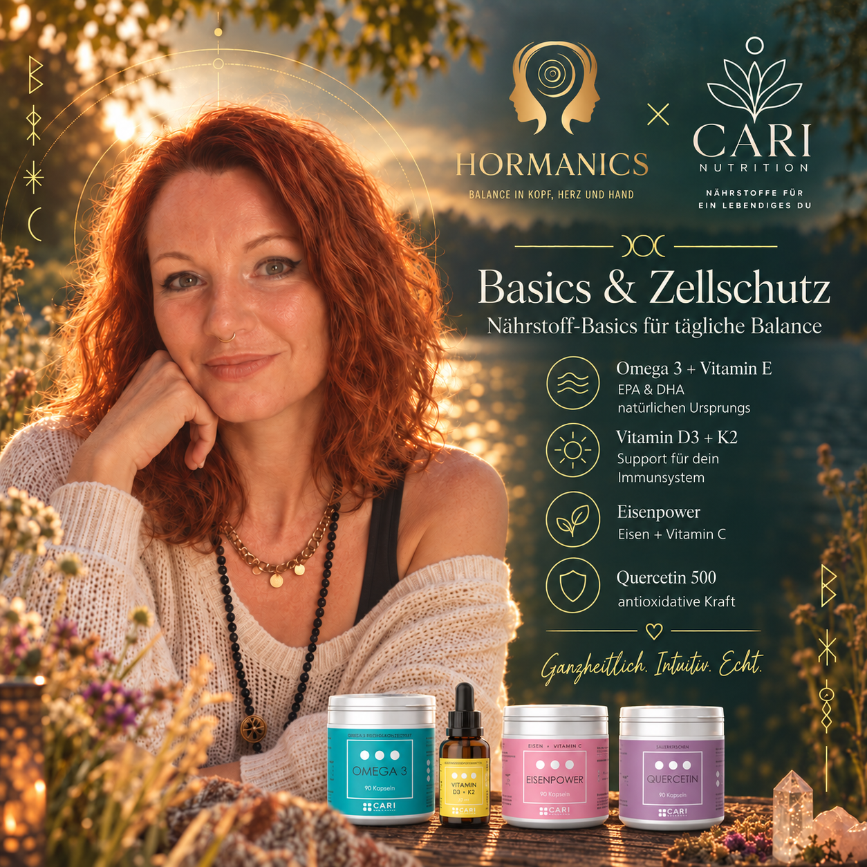 Kerstin Segner x Cari Nutrition – Basics & Zellschutz & Rabattcode HORMANICS10
