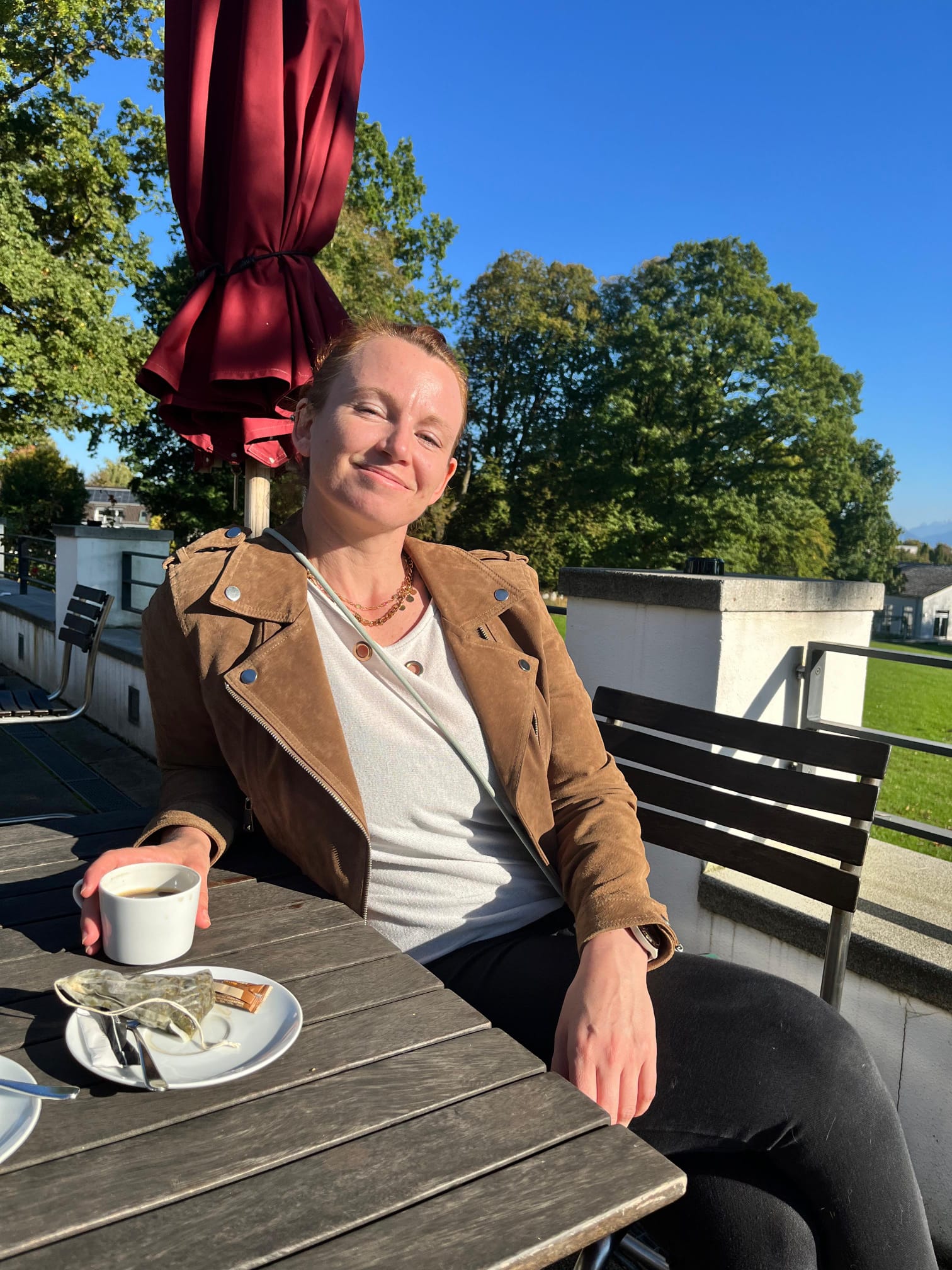 Kerstin genießt die Sonne – Entspannung pur