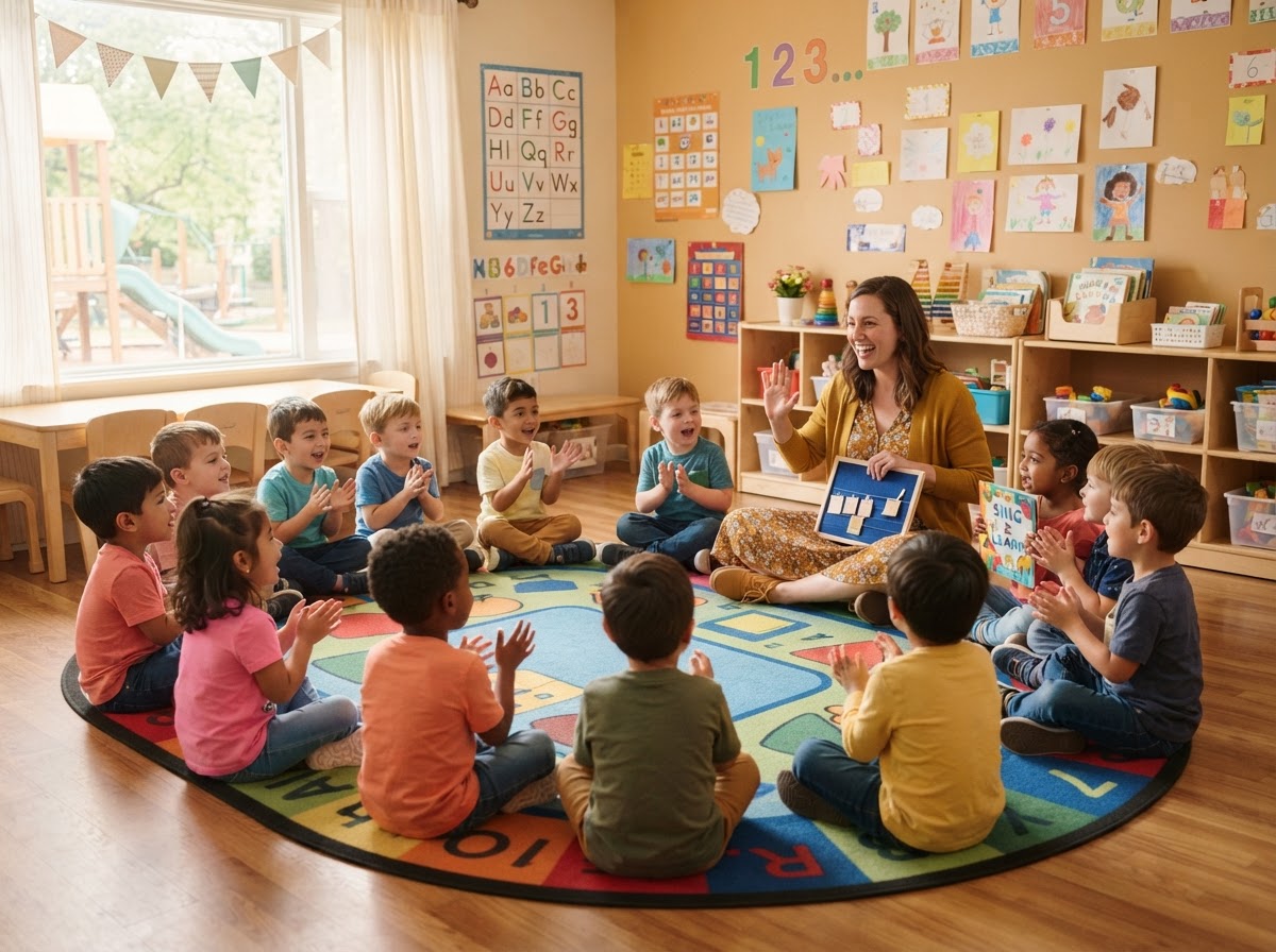 PreK circle time