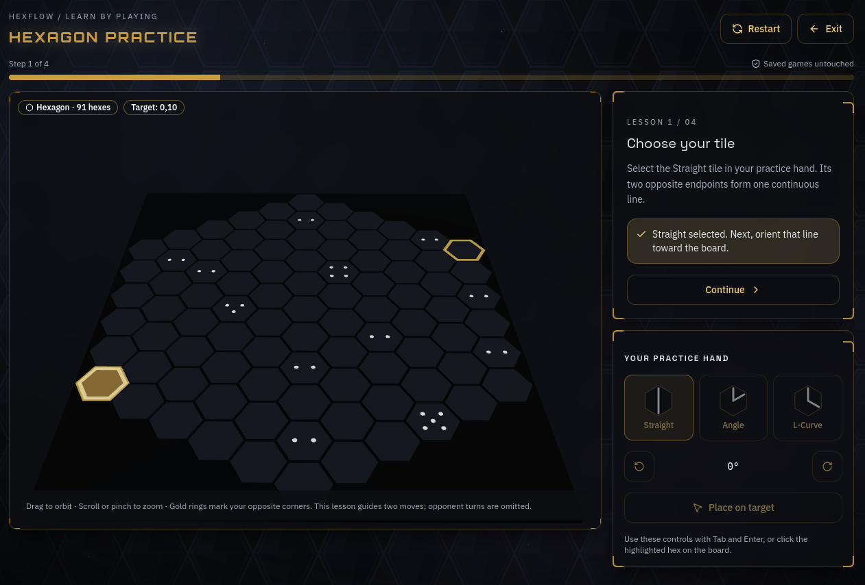 Step 1 — Choose your tile