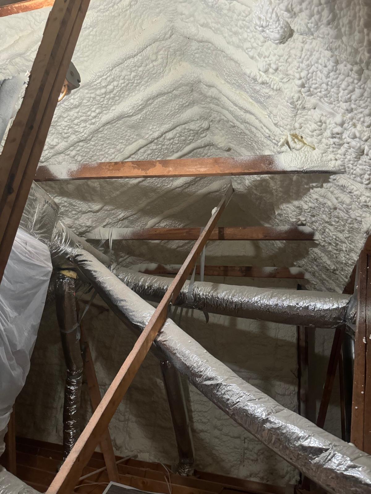 Interior insulation retrofit in Georgia