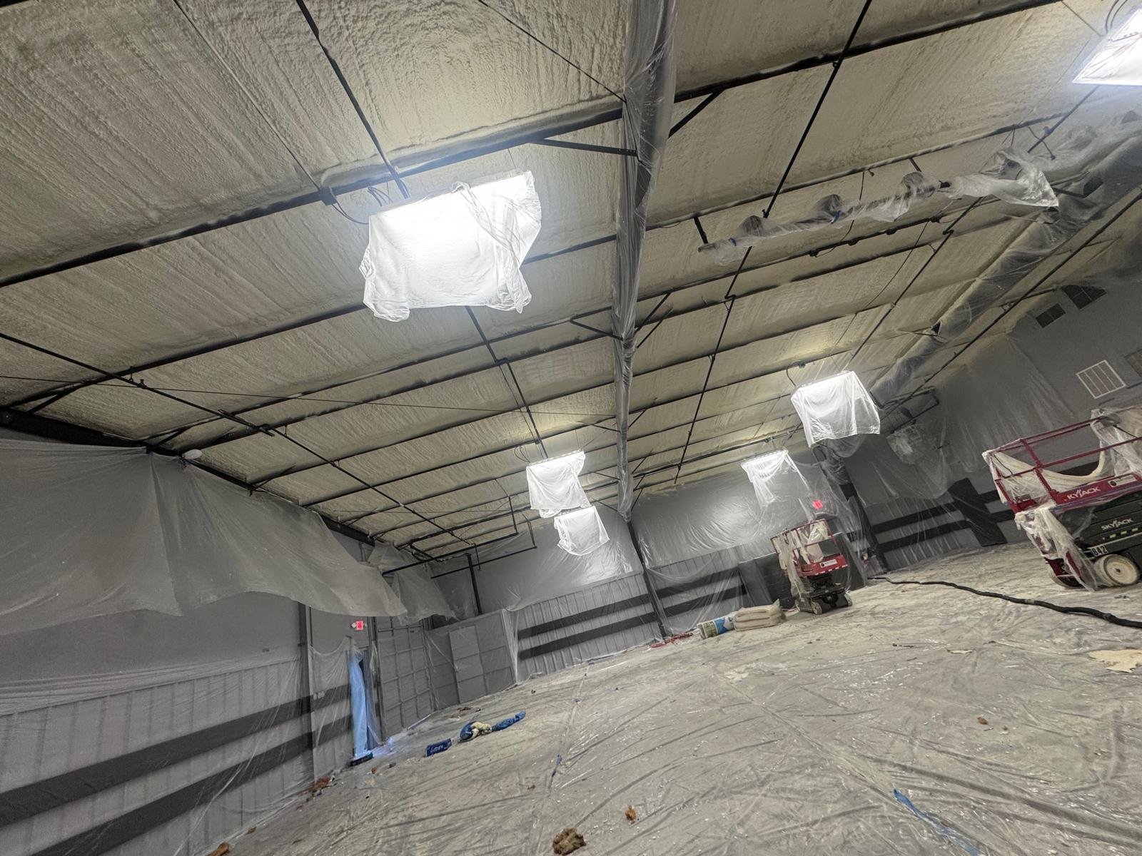 Commercial metal building insulation