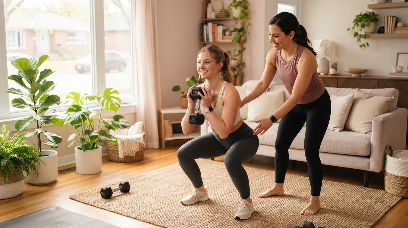 How In-Home Personal Training Works for Women in Woburn