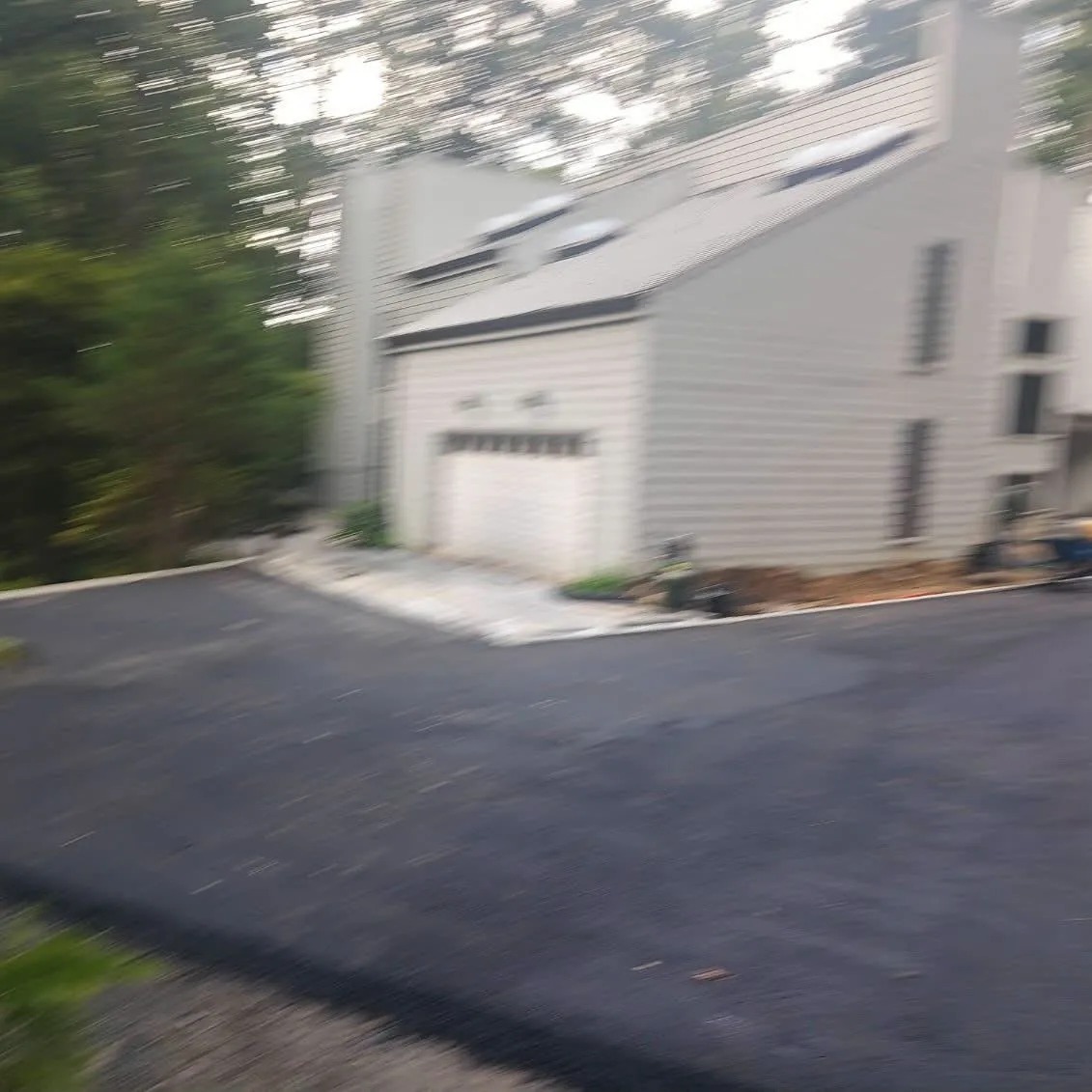 Estate Residence Approach & Paved Forecourt