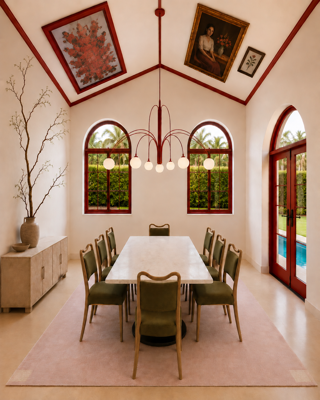 COLOR AS SPATIAL INTEGRATION — Color as a Connecting Element