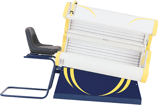 Leg Tanning at UV Bronze tanning salon