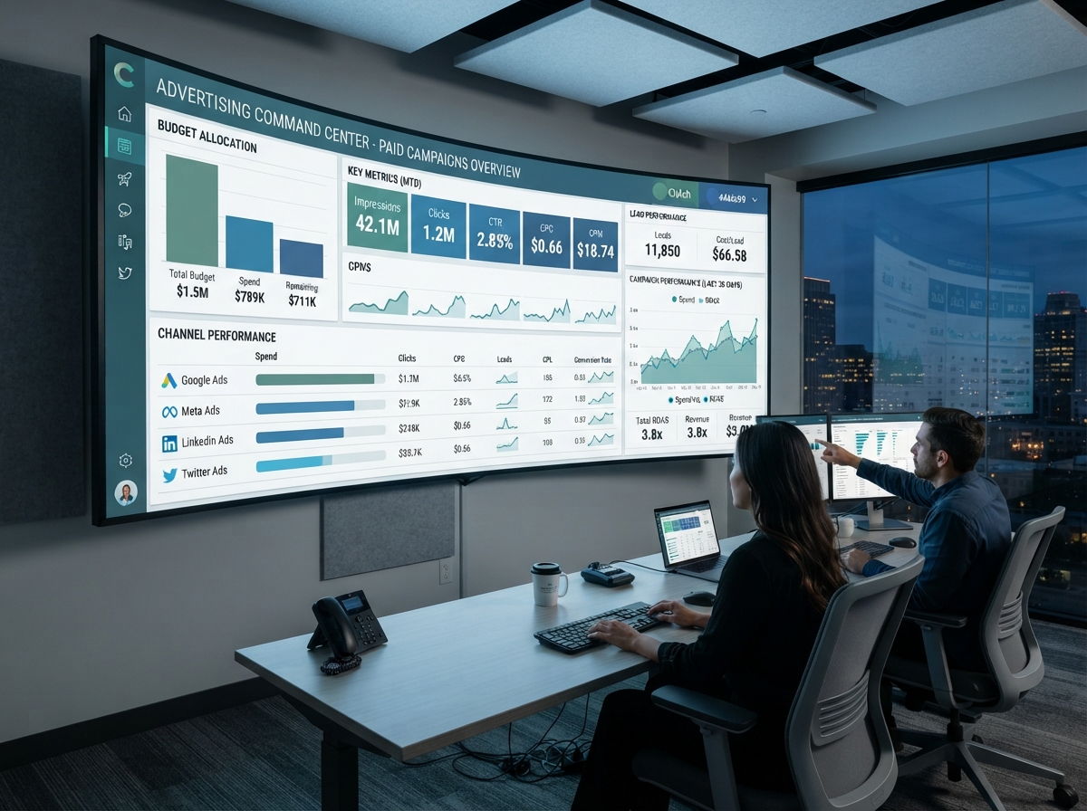 Centralized Digital Advertising Management