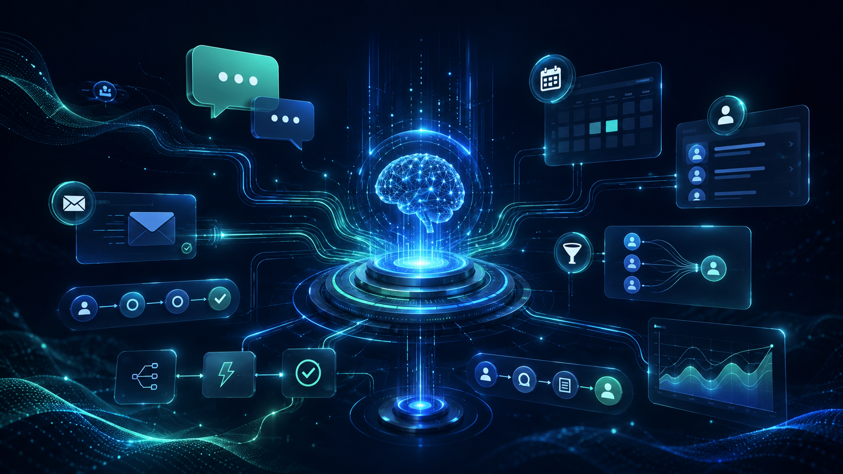 AI Solutions Background