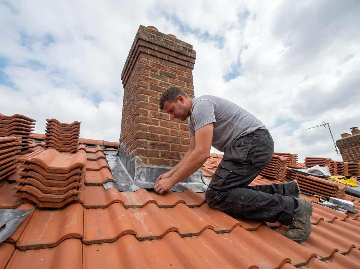 Chimney repairs carried out across Wiltshire by Select Paving and Roofing Wiltshire