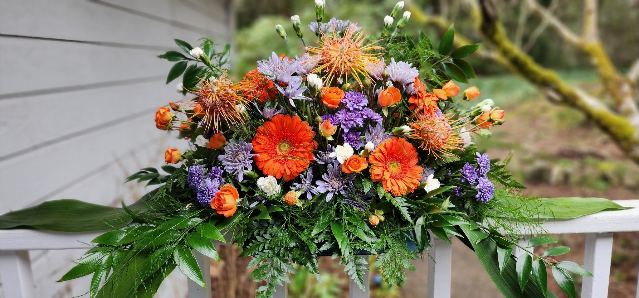 custom fresh floral arrangements near me