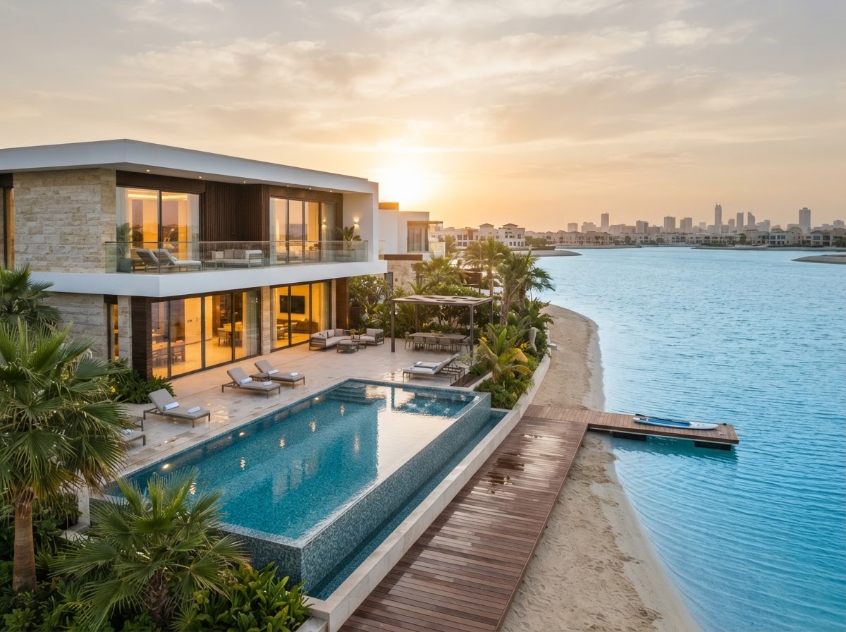 Amwaj Islands Beachfront Villa