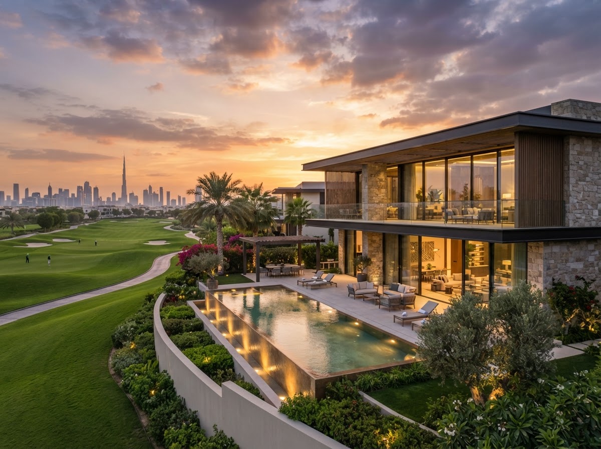 Dubai Hills Golf Villa